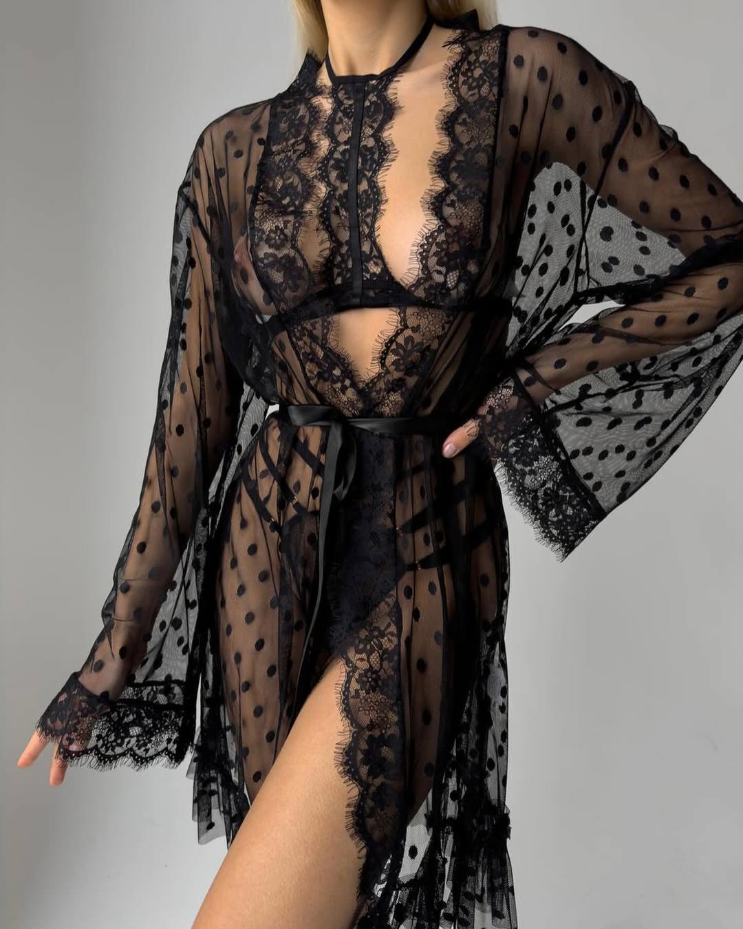 NIGHTY DRESS BLACK